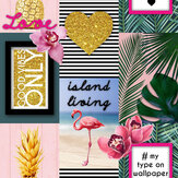Island Living Wallpaper - Multi - by Fresco. Click for more details and a description.
