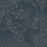 Evelina Wallpaper - Indigo Blue - by Sandberg. Click for more details and a description.