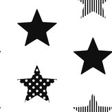 Superstar Wallpaper - Black - by Superfresco Easy. Click for more details and a description.