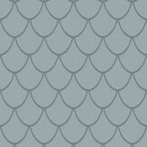 Arch Wallpaper - Teal - by Galerie. Click for more details and a description.