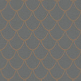 Arch Wallpaper - Charcoal - by Galerie. Click for more details and a description.