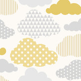Clouds Wallpaper - Yellow - by Superfresco Easy. Click for more details and a description.