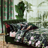 Vintage Chinoiserie Duvet Set Duvet Cover - Midnight - by Paloma Home. Click for more details and a description.