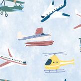 Draft Planes Wallpaper - Sky - by Coordonne. Click for more details and a description.