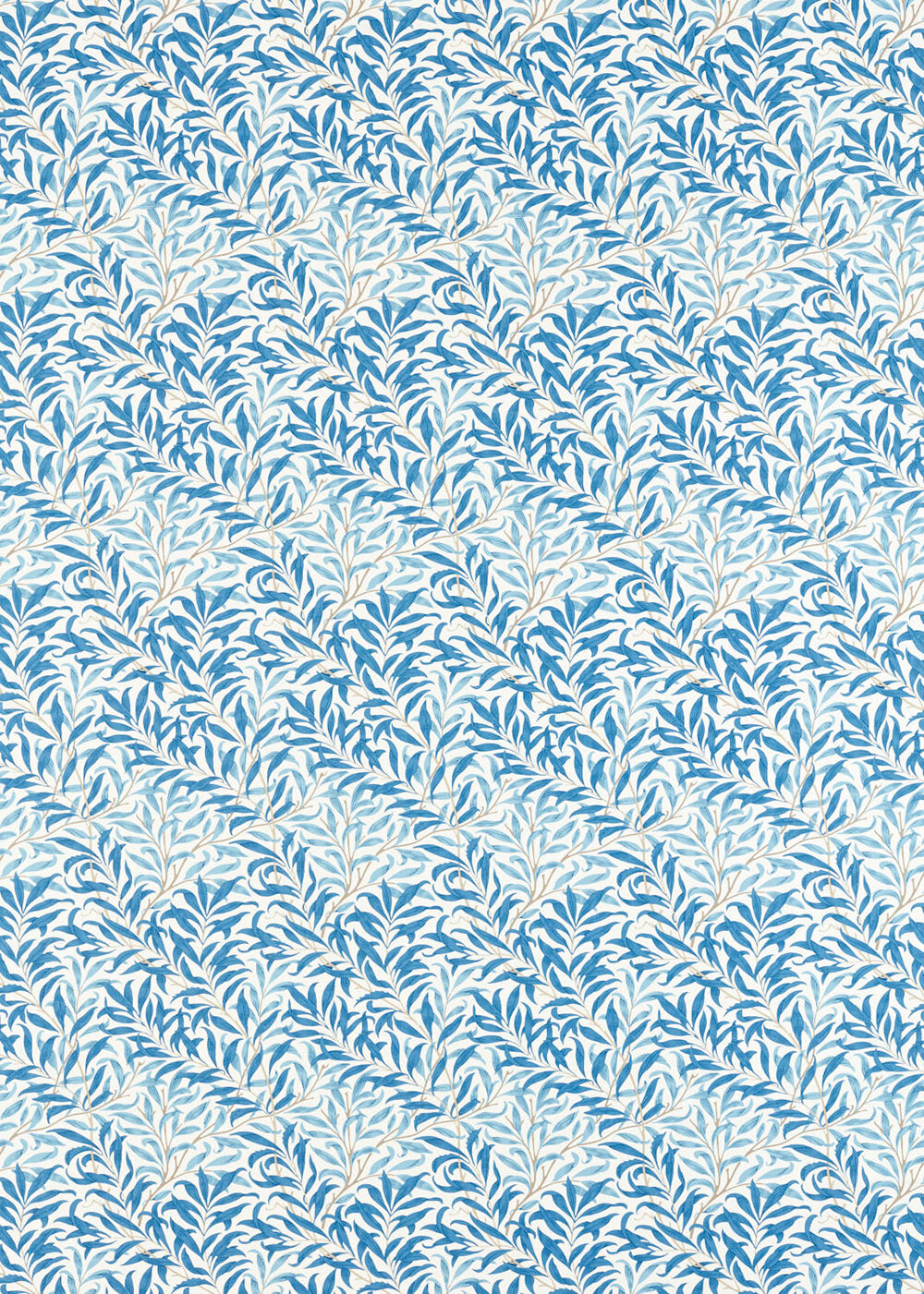Willow Bough  Fabric - Woad - by Morris