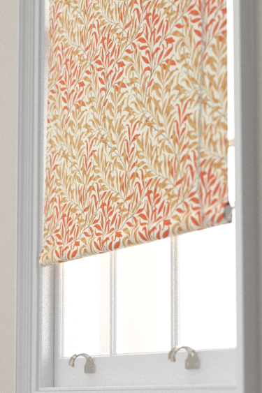 Willow Bough  Blind - Russet/ Ochre - by Morris. Click for more details and a description.
