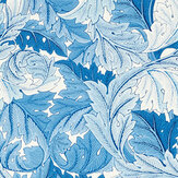 Acanthus Fabric - Woad - by Morris. Click for more details and a description.
