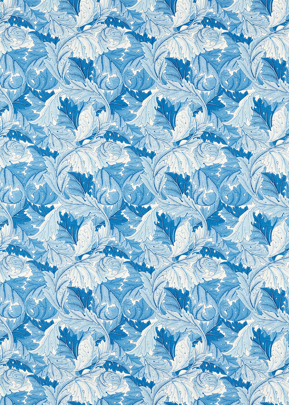 Acanthus Fabric - Woad - by Morris
