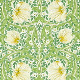Pimpernel Fabric - Weld/ Leaf Green - by Morris. Click for more details and a description.