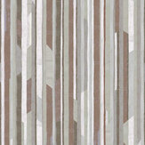 Teixits Wallpaper - Brown - by Tres Tintas. Click for more details and a description.