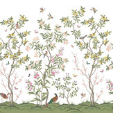 Chinoiserie Chic Mural - White - by Rebel Walls. Click for more details and a description.