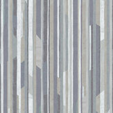 Teixits Wallpaper - Steel Grey - by Tres Tintas. Click for more details and a description.
