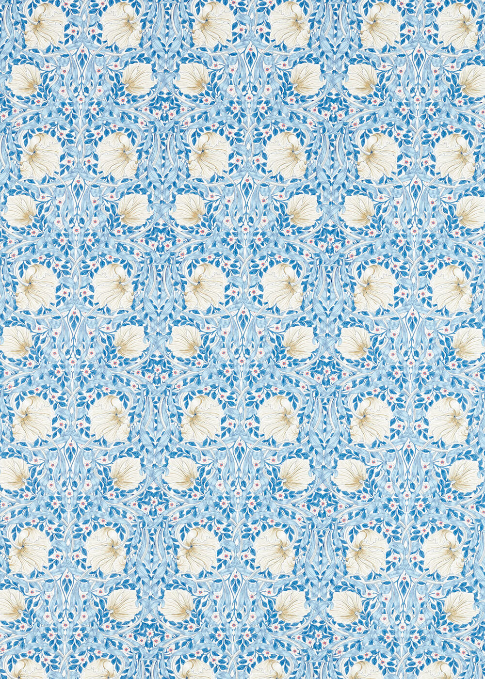 Pimpernel Fabric - Woad - by Morris