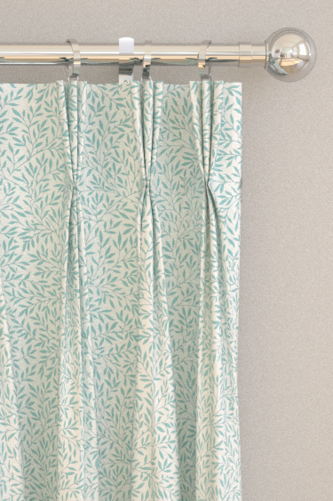 Standen Curtains - Sea Glass - by Morris. Click for more details and a description.