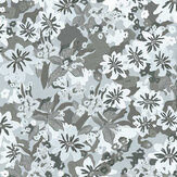 Heura Wallpaper - Silver Grey - by Tres Tintas. Click for more details and a description.