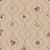 Rebost Wallpaper - Beige - by Tres Tintas. Click for more details and a description.