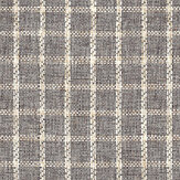 Faux Linen Check Wallpaper - Grey - by Coordonne. Click for more details and a description.