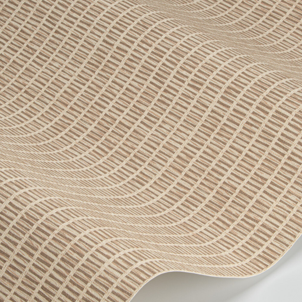 Faux Grass Cloth Wallpaper - Brown - by Coordonne