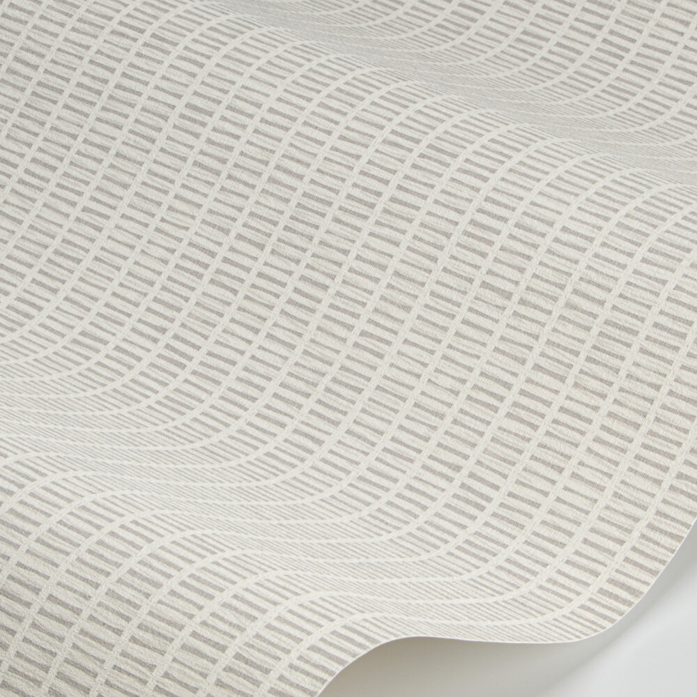 Faux Grass Cloth Wallpaper - Light Grey - by Coordonne