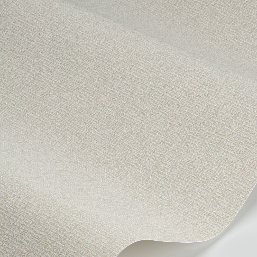 Faux Weave Wallpaper - Light Grey - by Coordonne