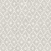 Faux Diamond flatweave Wallpaper - Light Grey - by Coordonne. Click for more details and a description.