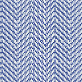 Faux Twill  Wallpaper - Blue - by Coordonne. Click for more details and a description.