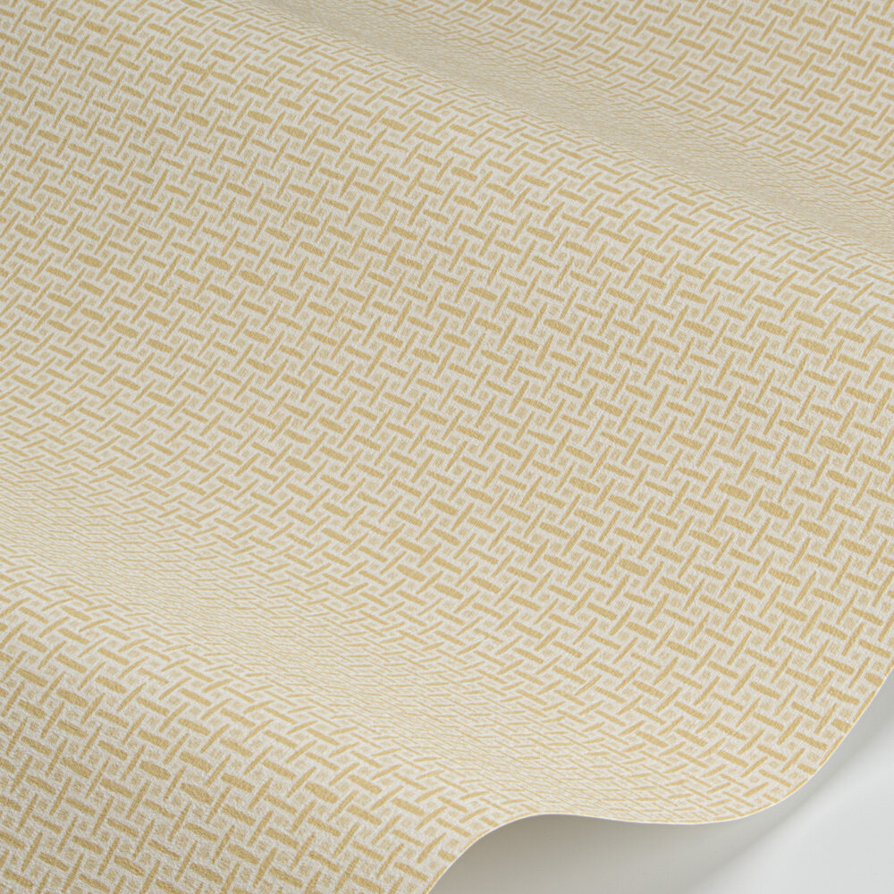 Faux Lattice Weave Wallpaper - Natural - by Coordonne