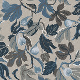 Figs Wallpaper - Taupe - by Boråstapeter. Click for more details and a description.
