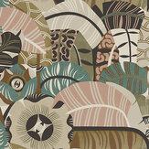 Hypnotic Safari Wallpaper - Neutral - by Boråstapeter. Click for more details and a description.