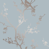 Bird Watching Wallpaper - Sea - by Tempaper. Click for more details and a description.