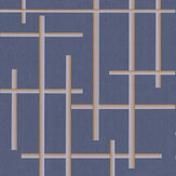 Cincetic Wallpaper - Blue - by Tres Tintas. Click for more details and a description.