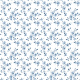 Anemone Mini Wallpaper - Blue - by Galerie. Click for more details and a description.