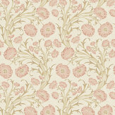 Poppy Flow Wallpaper - Blush - by Boråstapeter. Click for more details and a description.