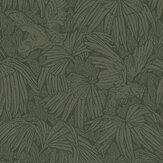 Hidden Parrot Wallpaper - Green - by Boråstapeter. Click for more details and a description.