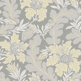 Butterfield Wallpaper - Light Grey - by A Street Prints. Click for more details and a description.