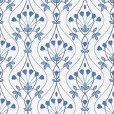 Dard Wallpaper - Blue - by A Street Prints. Click for more details and a description.