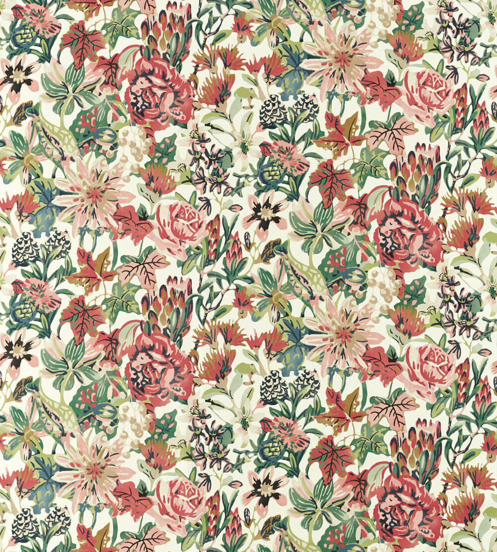 Perennials Fabric - Grounded/ Positano/ Succulent - by Harlequin