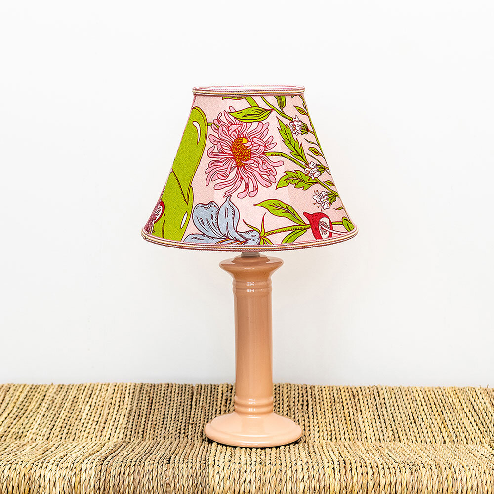 Bloom Mini Lula Lampshade Lamp Shade - Flamingo pink - by Wear The Walls