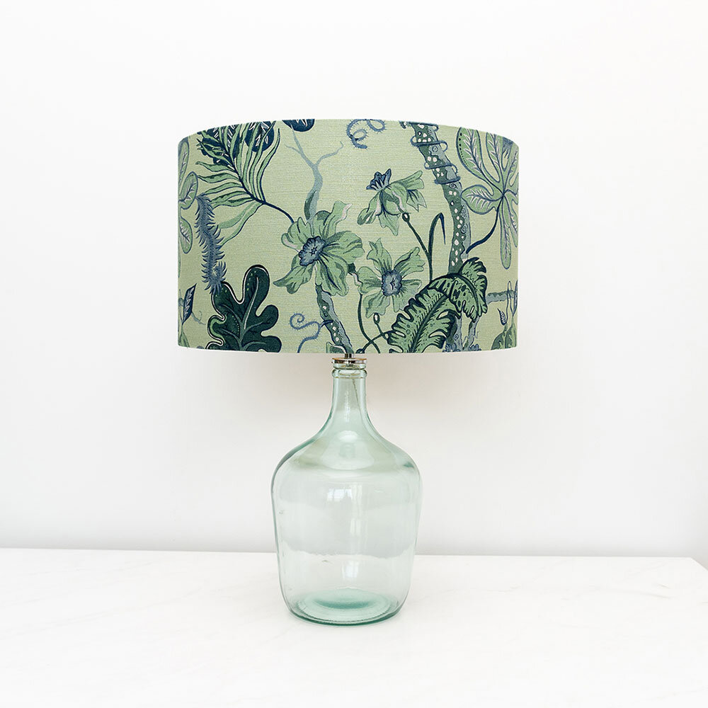 Ophelia Laney Lampshade Lamp Shade - Mint Green - by Wear The Walls