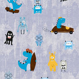 Dinosaurs & Monsters Wallpaper - Multi - by Albany. Click for more details and a description.