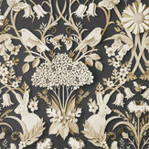 Woodland Wallpaper - Charcoal - by Albany. Click for more details and a description.