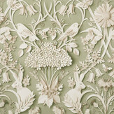 Woodland Wallpaper - Sage - by Albany. Click for more details and a description.
