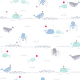Under the sea Wallpaper - White - by Albany. Click for more details and a description.