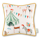 Chateau theatre Cushion - Multi - by The Chateau by Angel Strawbridge. Click for more details and a description.