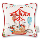 Chateau Carousel Cushion - Multi - by The Chateau by Angel Strawbridge. Click for more details and a description.