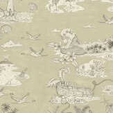 Castaway Wallpaper - Greige - by Wear The Walls. Click for more details and a description.