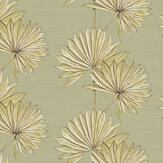 Palmetto Wallpaper - Sage - by Wear The Walls. Click for more details and a description.
