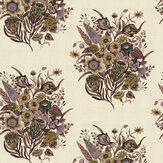 Posy Wallpaper - Tawny - by Wear The Walls. Click for more details and a description.