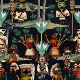 Hopi Spirit Mural - Anthracite - by Mind the Gap. Click for more details and a description.