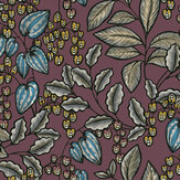 Trailing Vines Wallpaper - Burgundy - by Architects Paper. Click for more details and a description.